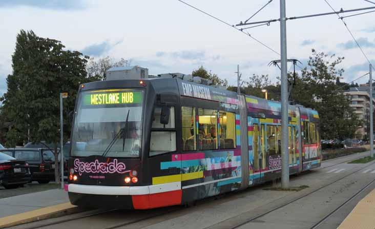 King County Inekon streetcar 302